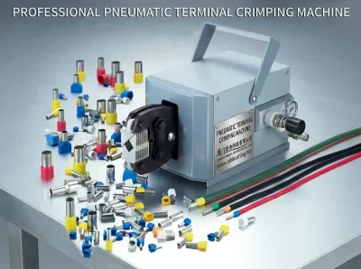 Pneumatyczna Maszyna do Zaciskania Terminali 0,25-120mm² WPM-120Y