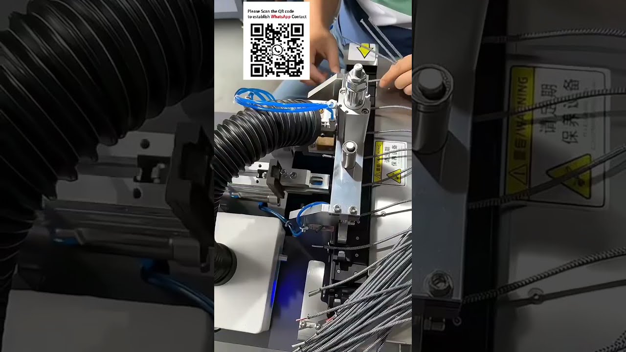 Automatic Hot Stripping Machine for Braided Shield Wires | Wire Processing Equipment