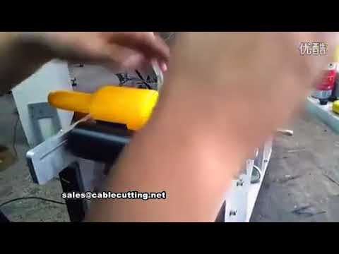 round bottle labeling Machine, Manual video