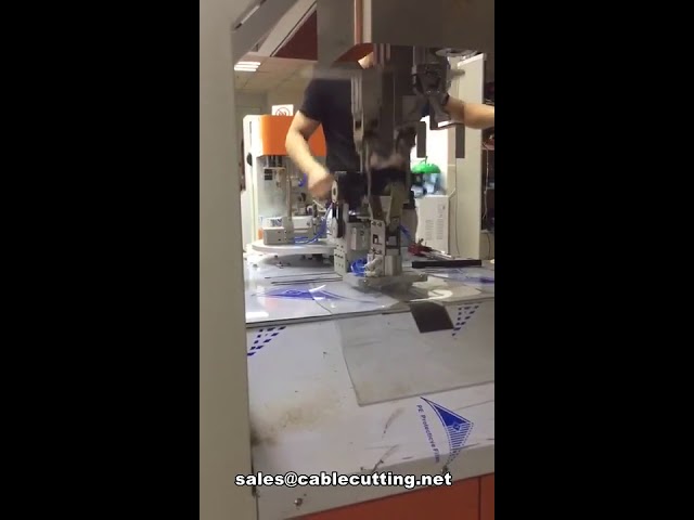 Industrial Power Cable Winding and Bundling Machine