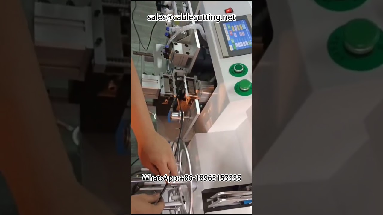 Automatic Meter Counting, Sorting, Stripping, Cutting, Winding & Tying Machine