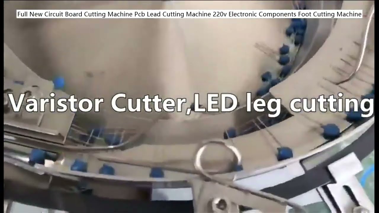 Fully New PCB Lead Cutting Machine for Electronic Components Foot Cutting 220V
