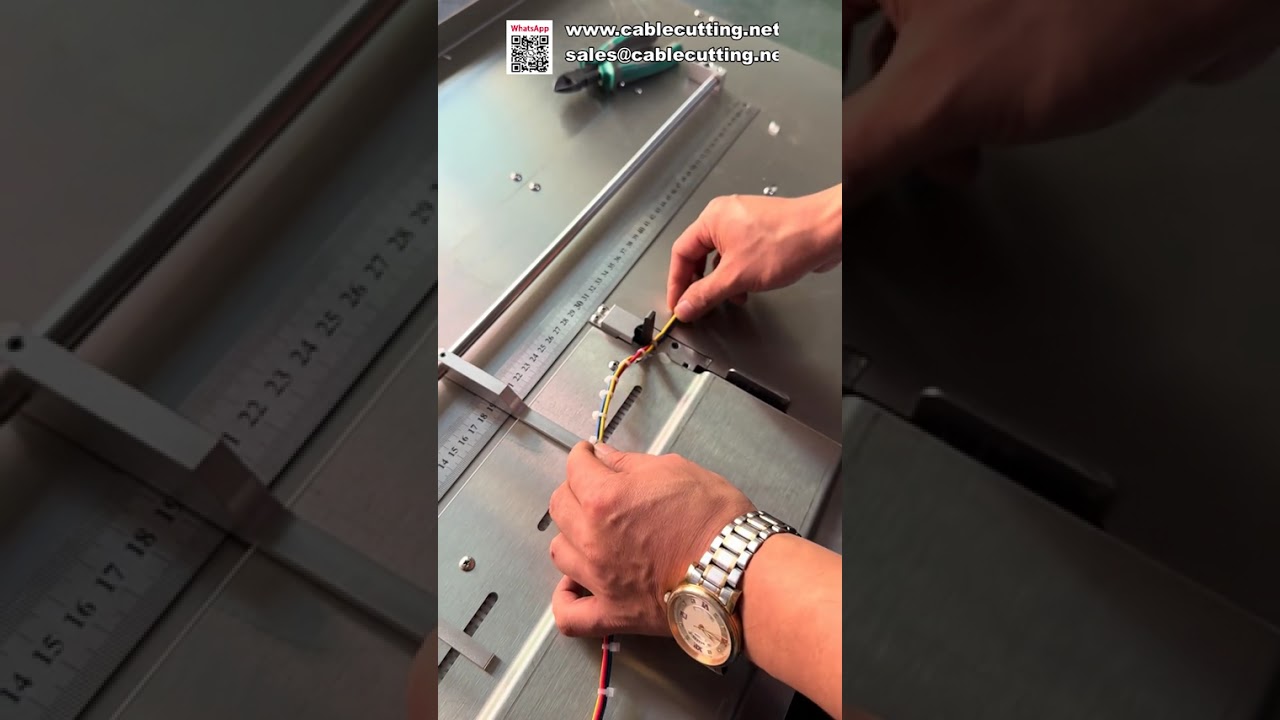 W pełni automatyczna przemysłowa maszyna do opasek kablowych z nylonu
