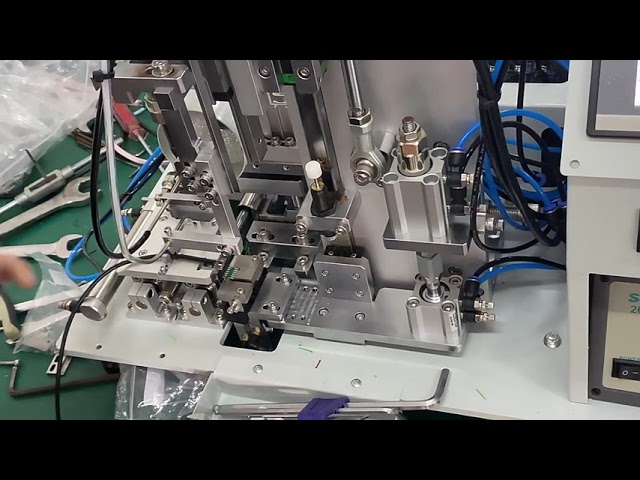Multifunction Semi-Automatic USB Cable Wire Soldering and Stripping Machine