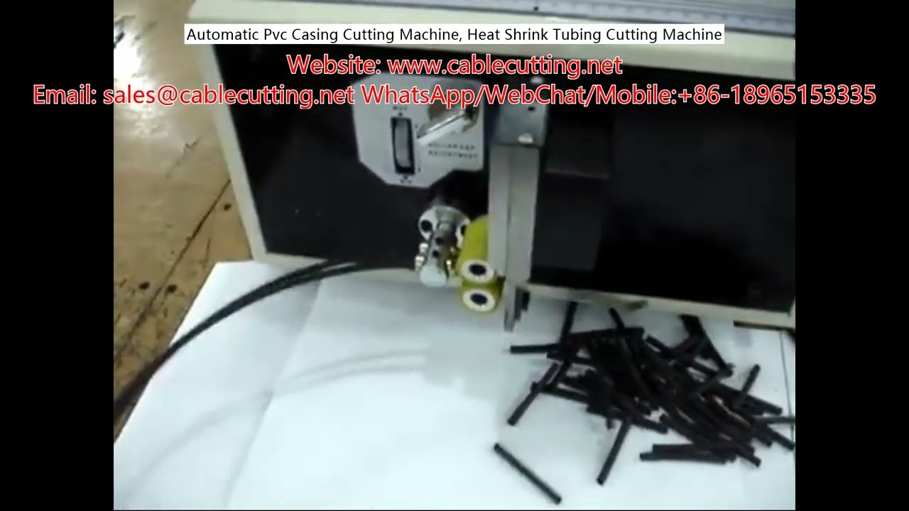 Automatic Pvc Casing Cutting Machine, Heat Shrink Tubing Cutting Machine