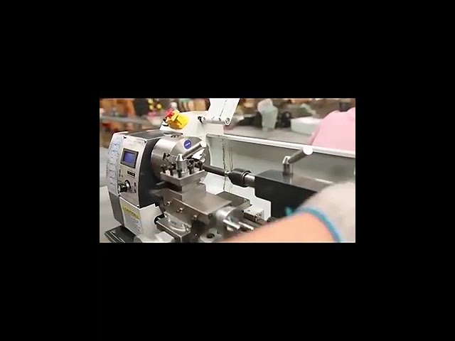 Mini tokarka hobbystyczna do metalu | Frezarka stołowa i polerka – idealne do warsztatu