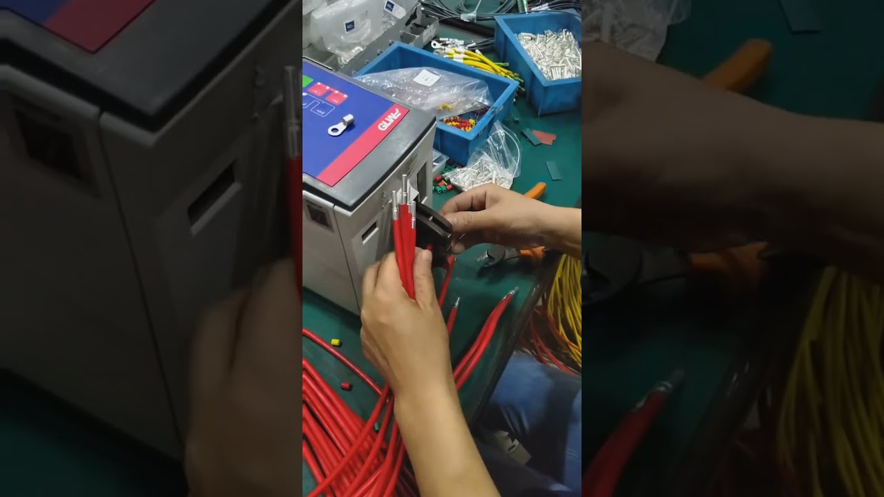 Electric Terminal Crimping Machine for New Energy Products #machine #factory