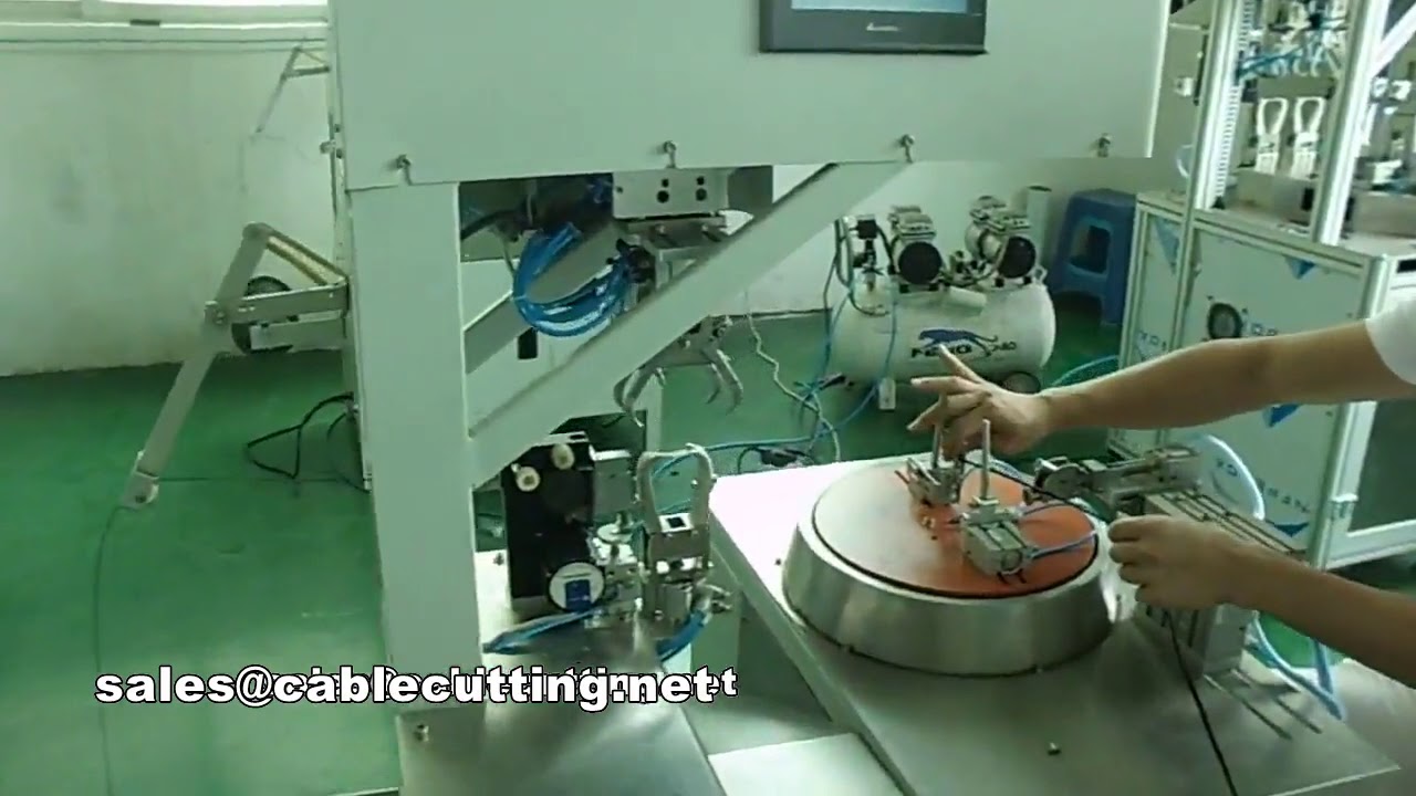 8-Shape Cable Winding and Tying Machine | Automated Wire Coiling