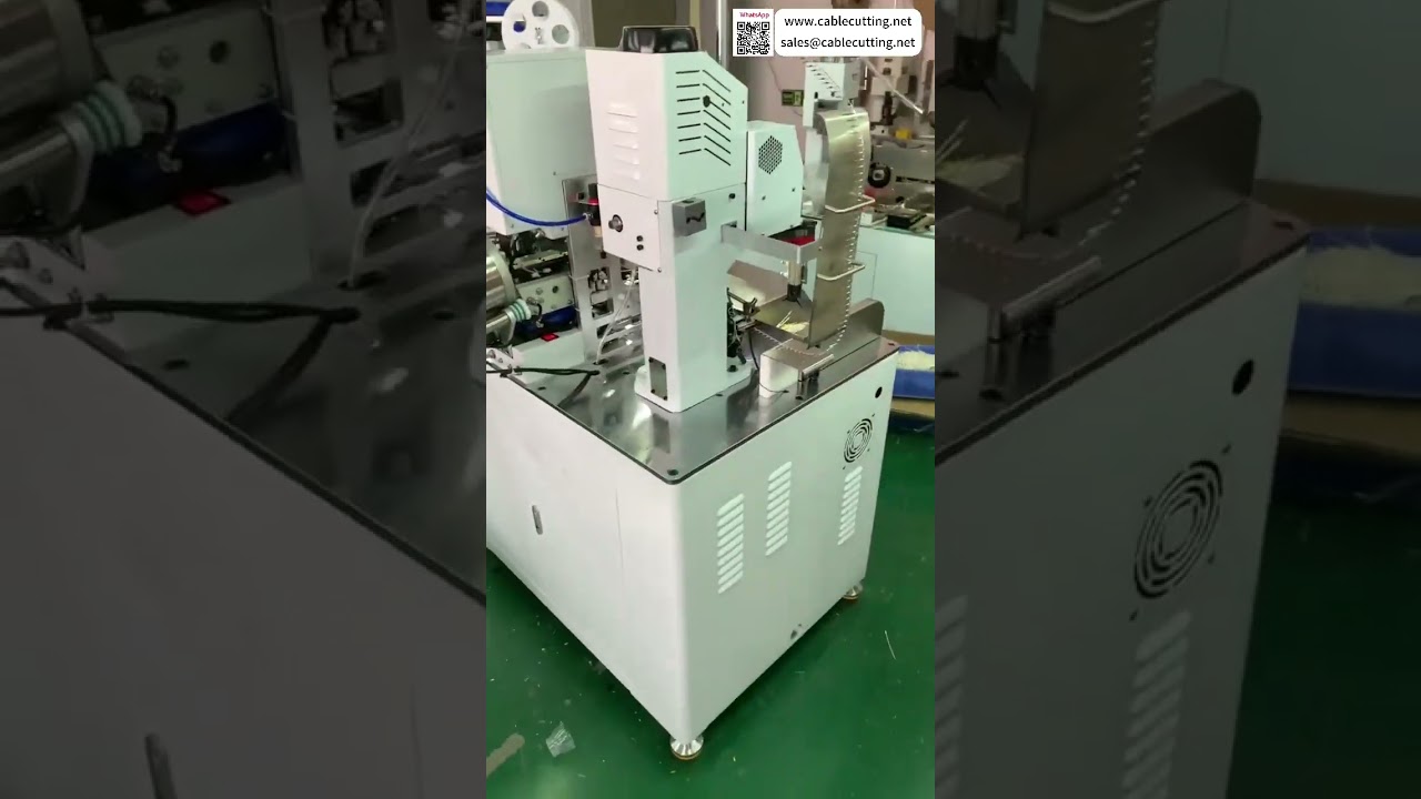 Zautomatyzowany system produkcji fabrycznej do wtyków wodoodpornych z podwójnym zaciskaniem i pojedynczym wyjściem – wersja skrócona