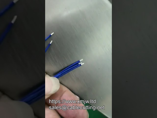 WPM 10nt Automatic Cable Wire Cutting Stripping Twisting Tinning Terminal Crimping Machine