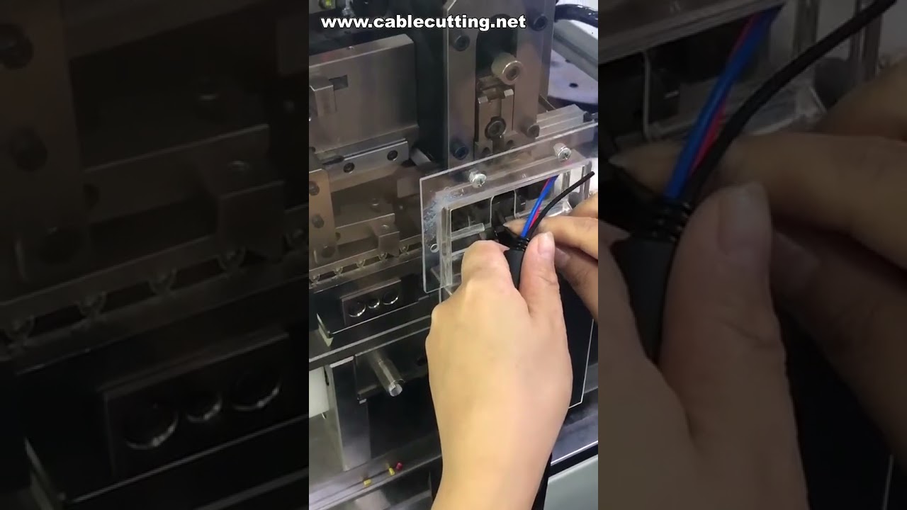 Wire Seal Inserting Crimping Machine | Automated Stripping & Crimping