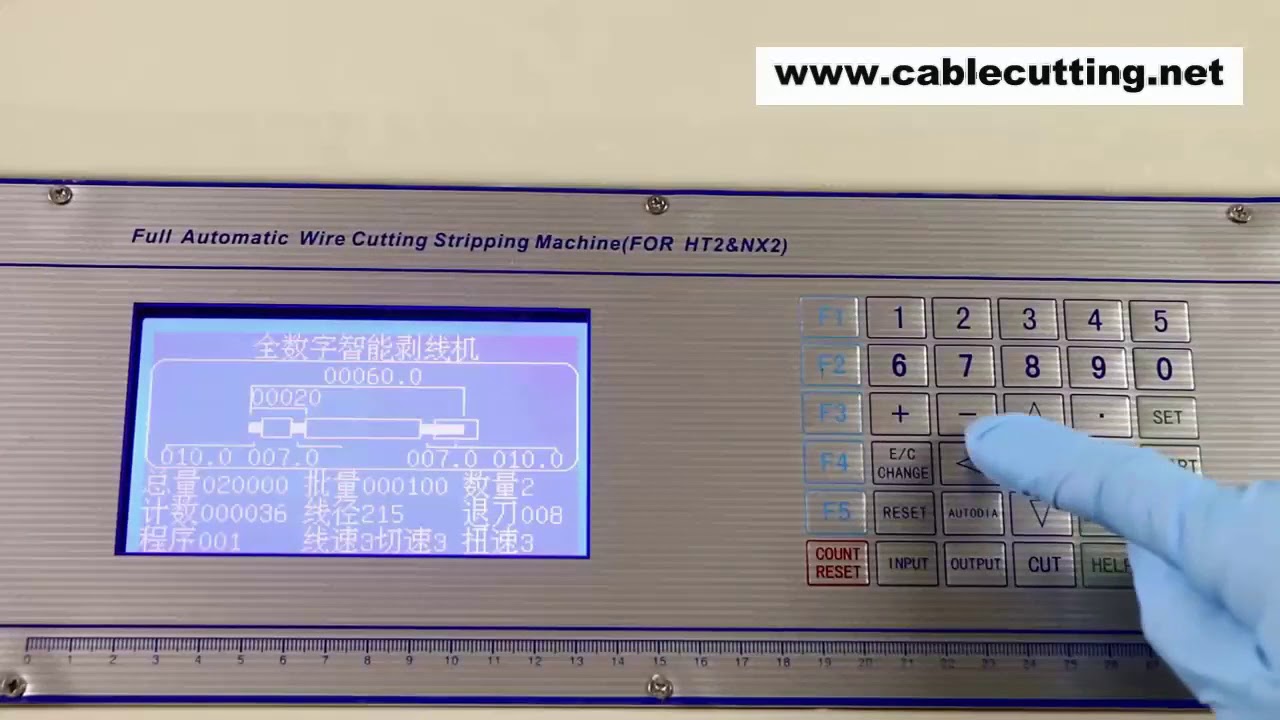 Automatyczna maszyna WPM-09T do cięcia, ściągania izolacji i skręcania drutów