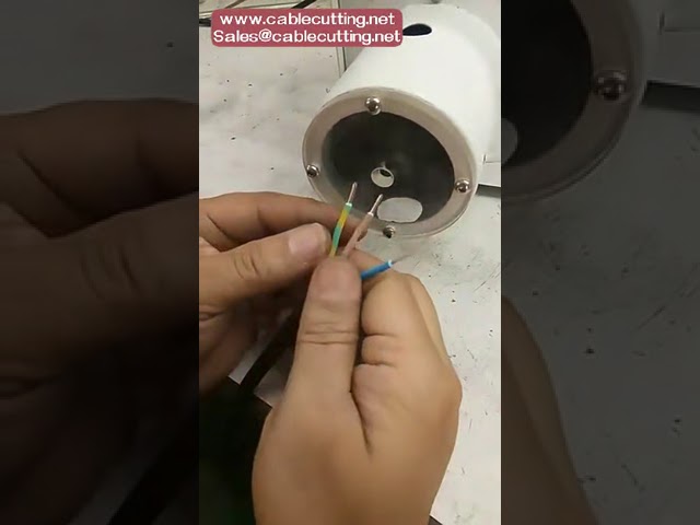 Stripping and twisting machine, electric wire twisted machines