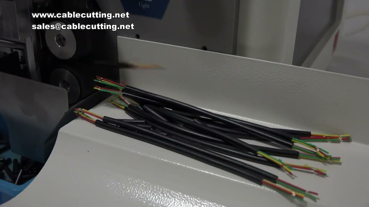 Automatyczna Komputerowa Maszyna do Cięcia i Zdejmowania Izolacji 0,1-6mm, 220V, Napęd na Cztery Koła
