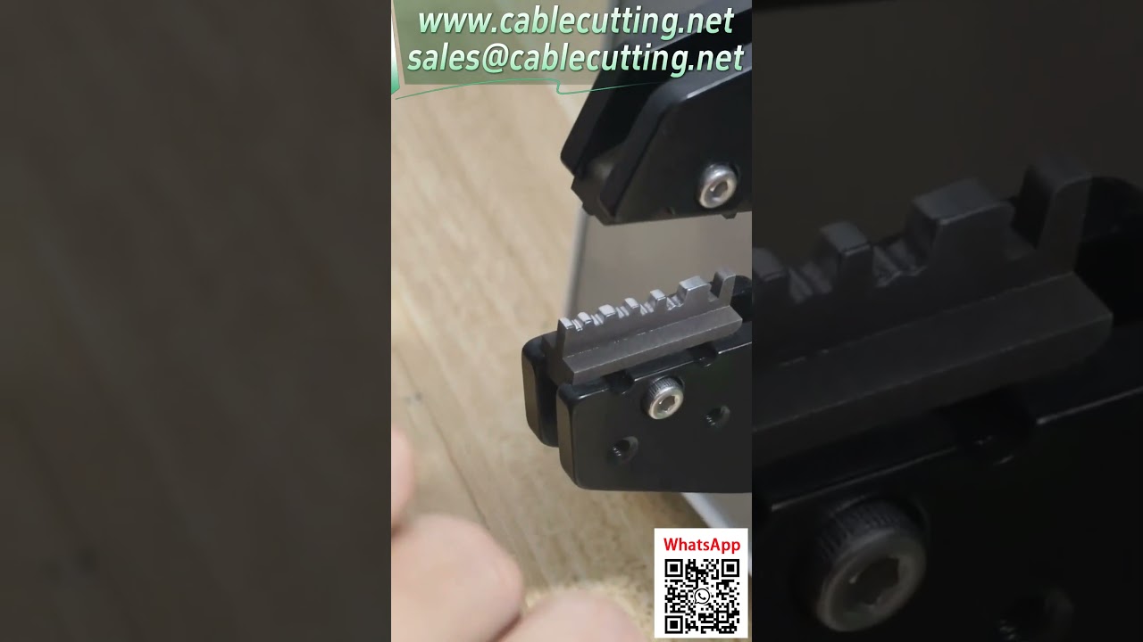 Zaciskarka elektryczna do końcówek – test zaciskania wtyków lotniczych #narzędzia #automatyzacja