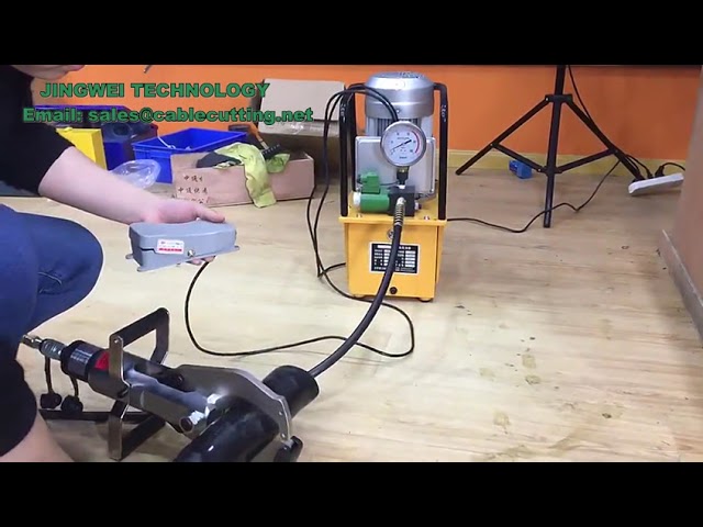 HHB 700A Foot switch control 380V electromagnetic hydraulic pump 7L