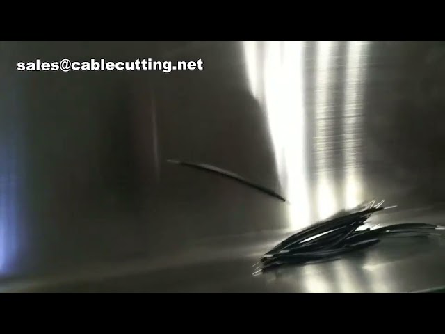 Copper Wire Rotary Semi-Coaxial Cable Stripping Machine