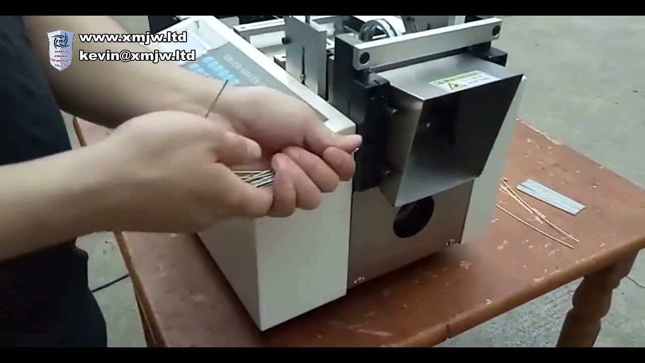 Automatic Intelligent Precision Rope and Iron Wire Metal Cutting Machine with LCD Display